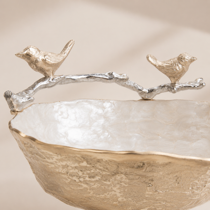Aviary Enamel Bowl