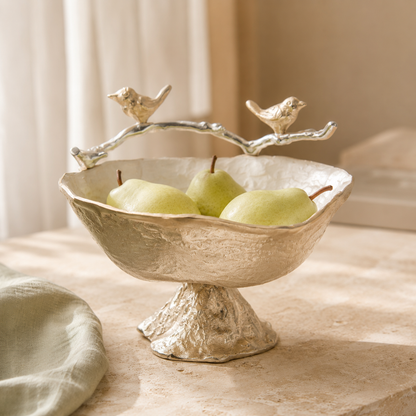 Aviary Enamel Bowl