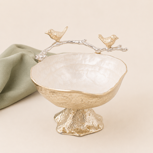 Aviary Enamel Bowl