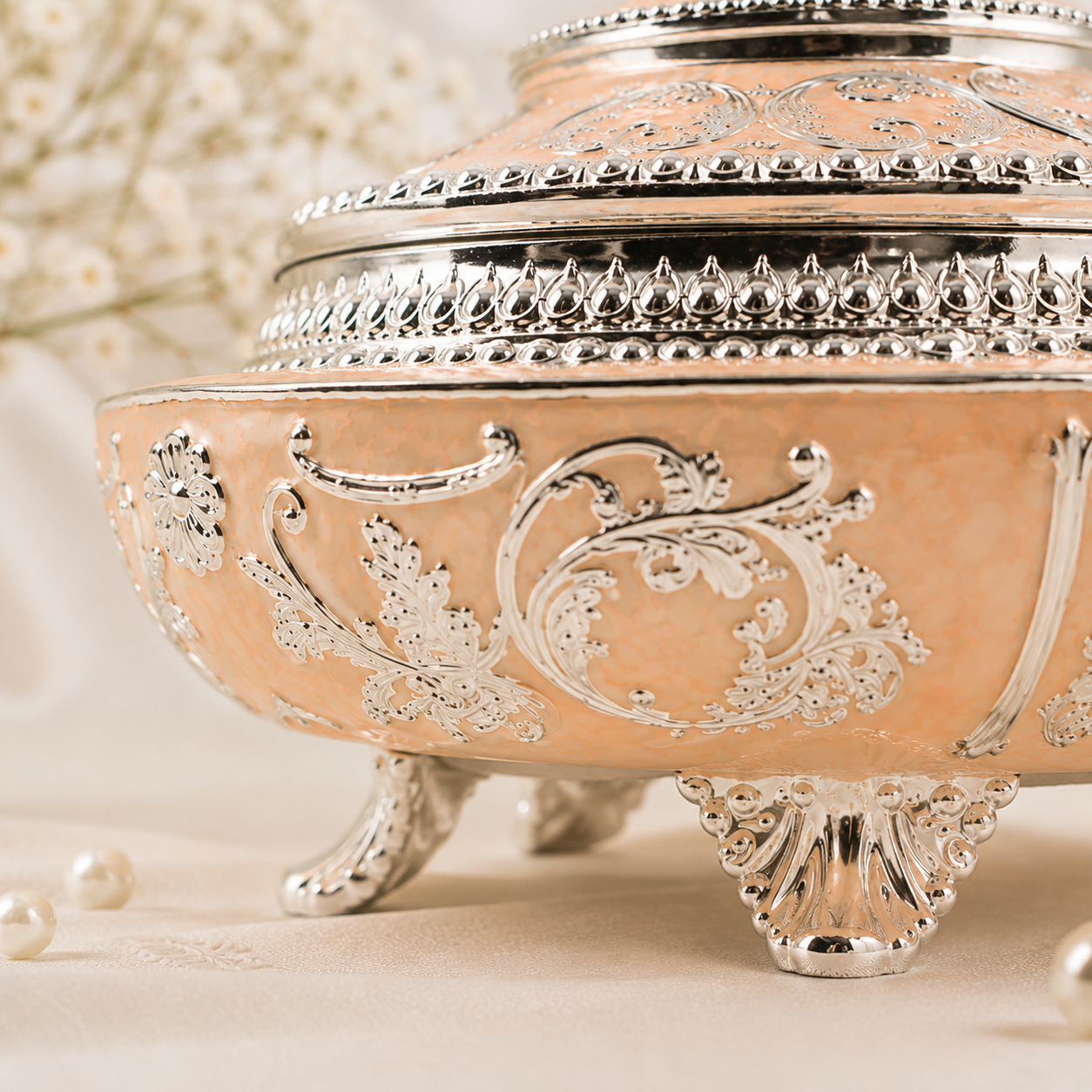 Heritage Jar Peach - Close Up 2