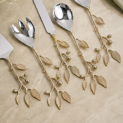 Leaf Serving Spoons – Set of 5
