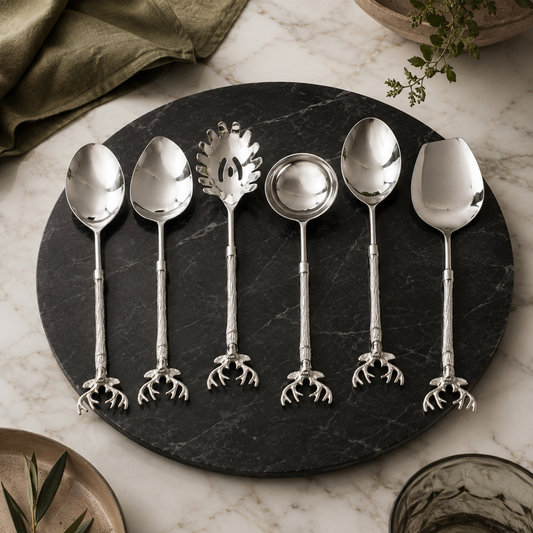Reindeer Serving Spoons – Set of 6